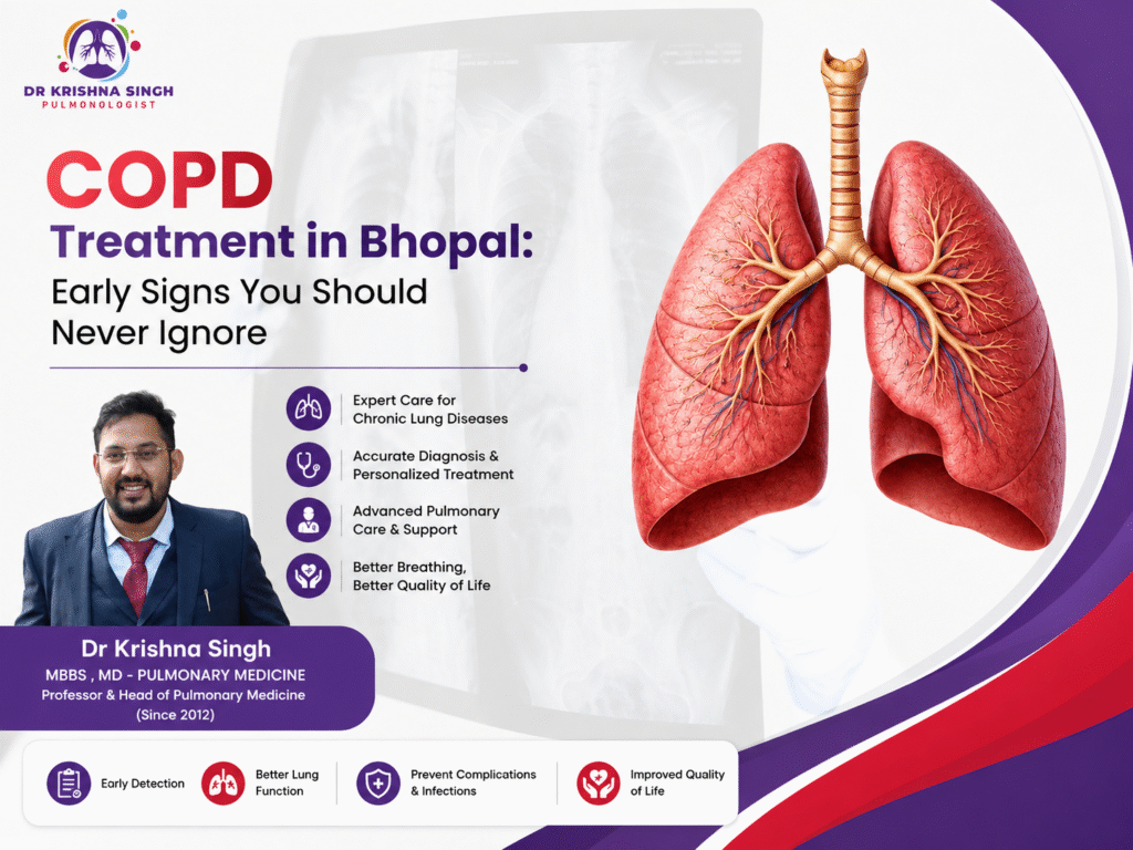 COPD Treatment in Bhopal: Early Signs You Should Never Ignore